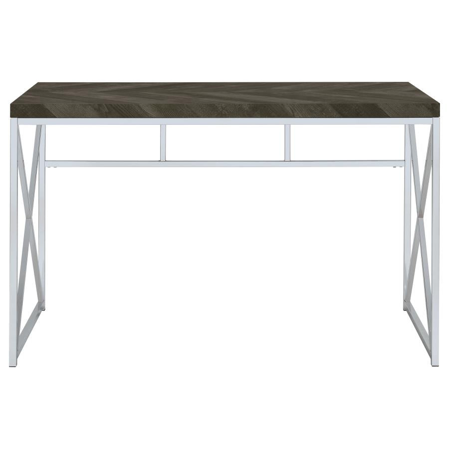 Grimma Grey Writing Desk - furniture place usa