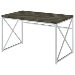 Grimma Grey Writing Desk - furniture place usa