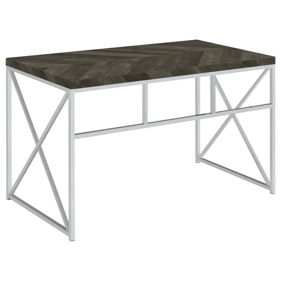 Grimma Grey Writing Desk - furniture place usa