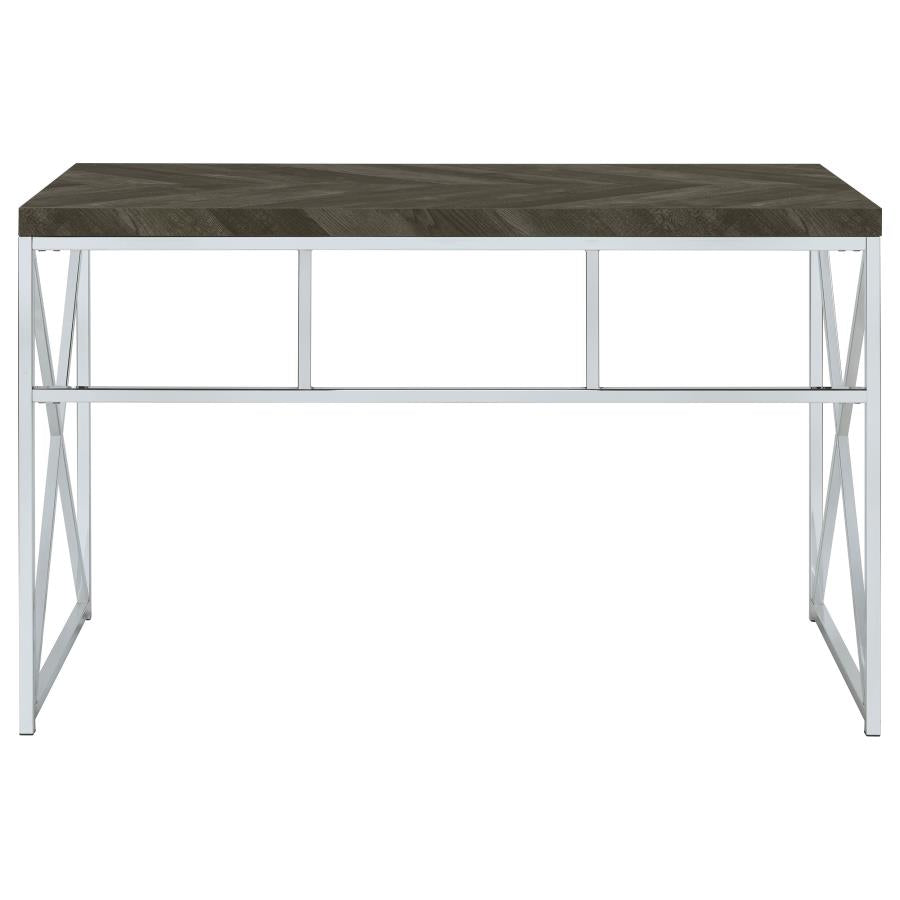 Grimma Grey Writing Desk - furniture place usa