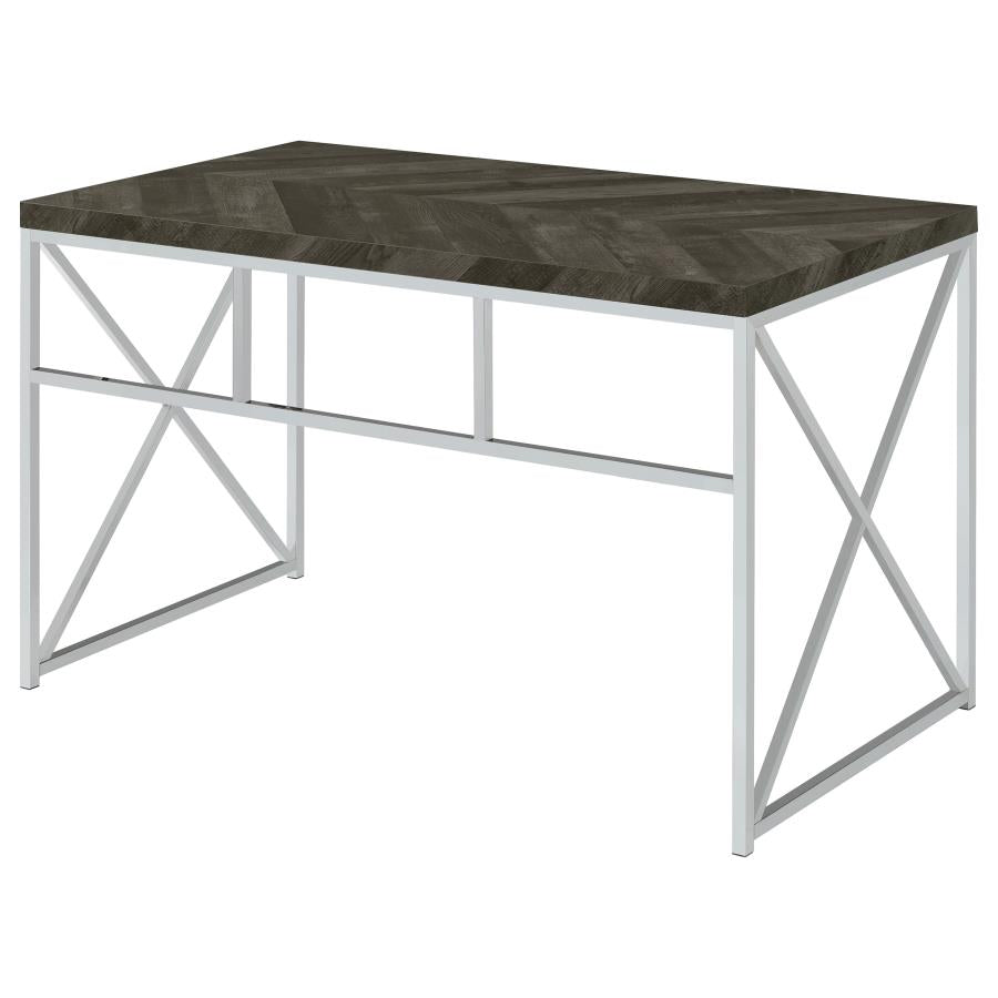 Grimma Grey Writing Desk - furniture place usa