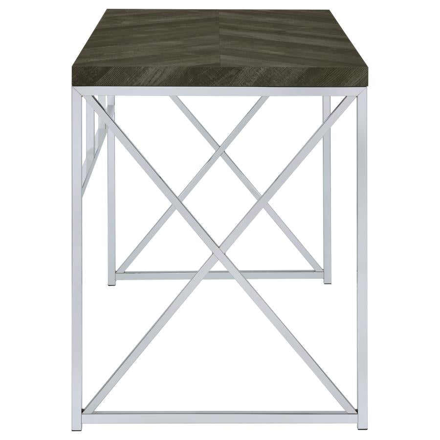 Grimma Grey Writing Desk - furniture place usa