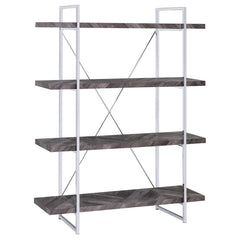 Grimma Grey Bookcase - furniture place usa