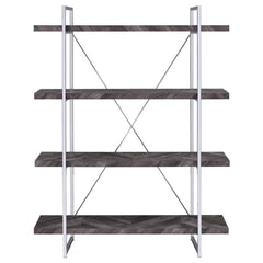 Grimma Grey Bookcase - furniture place usa