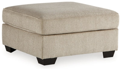 Decelle Oversized Accent Ottoman - furniture place usa