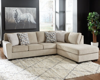 Decelle 2-Piece Sectional with Chaise - 80305S2 - furniture place usa
