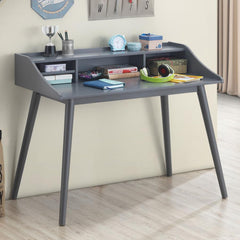 Percy Grey Writing Desk - furniture place usa