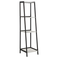 Pinckard Grey Bookcase - furniture place usa