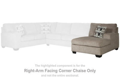 Ballinasloe Right-Arm Facing Corner Chaise - furniture place usa