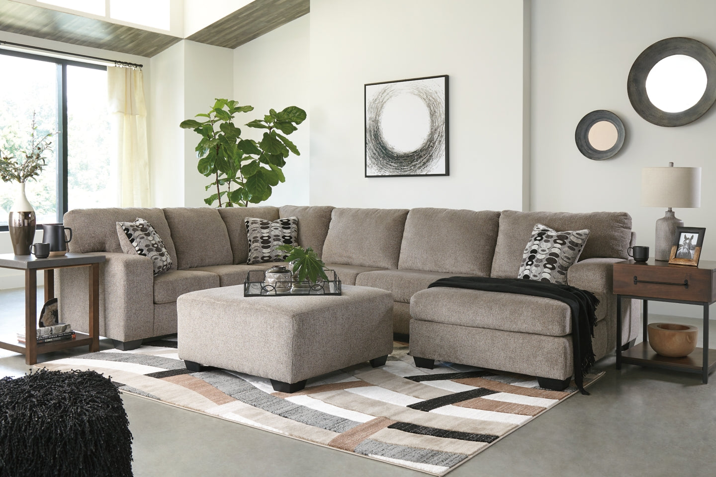 Ballinasloe 3-Piece Sectional with Chaise - 80703S2 - furniture place usa