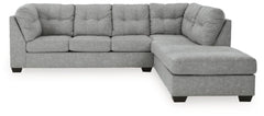 Falkirk 2-Piece Sectional with Chaise and Sleeper - 80804S4 - furniture place usa