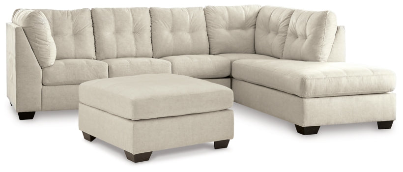 Falkirk 2-Piece Sectional with Ottoman - PKG011019 - furniture place usa