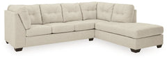 Falkirk 2-Piece Sectional with Chaise - furniture place usa