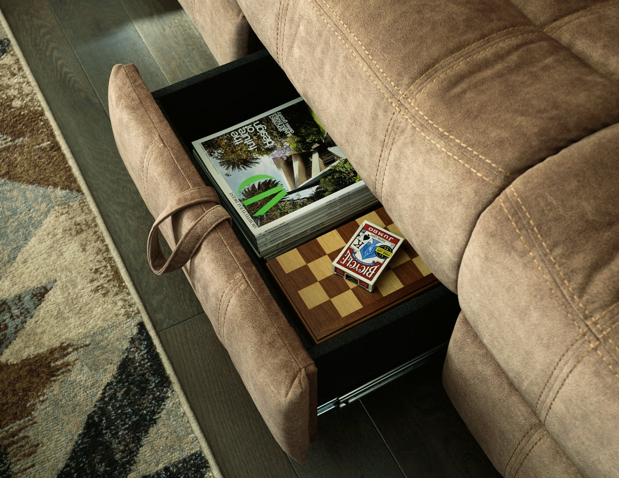 Huddle-Up Reclining Sofa and Loveseat - furniture place usa