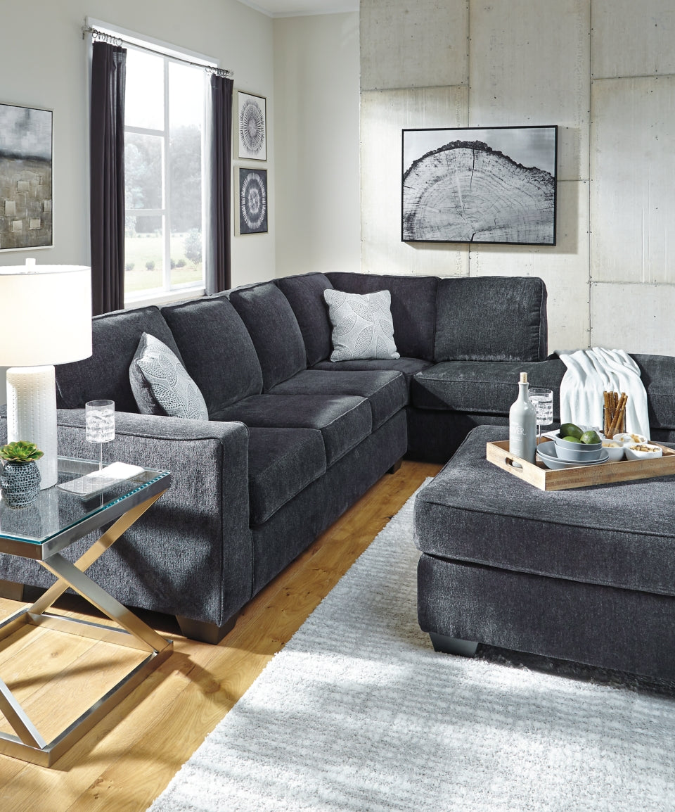 Altari 2-Piece Sectional with Ottoman - PKG001804 - furniture place usa