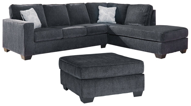 Altari 2-Piece Sleeper Sectional with Ottoman - PKG001813 - furniture place usa