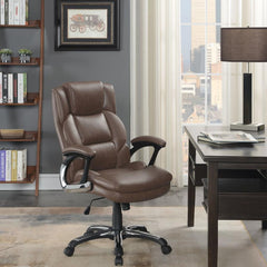 Nerris Brown Office Chair - furniture place usa