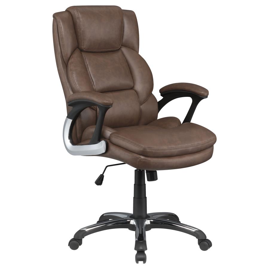 Nerris Brown Office Chair - furniture place usa