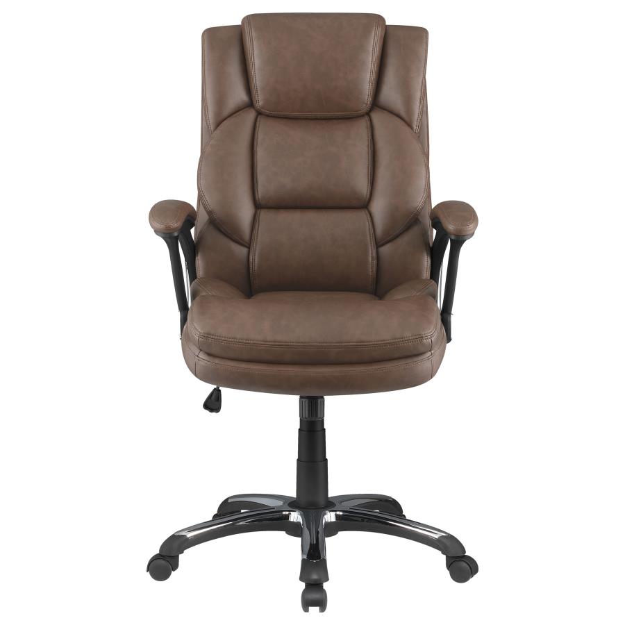 Nerris Brown Office Chair - furniture place usa