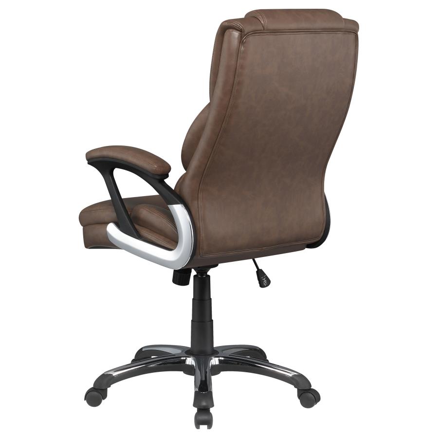 Nerris Brown Office Chair - furniture place usa