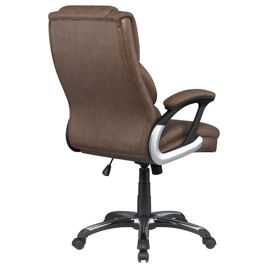 Nerris Brown Office Chair - furniture place usa