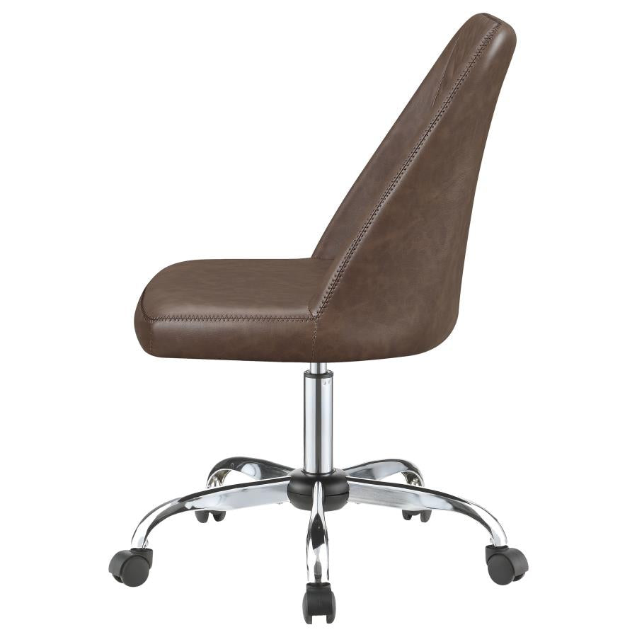 Althea Brown Office Chair - furniture place usa