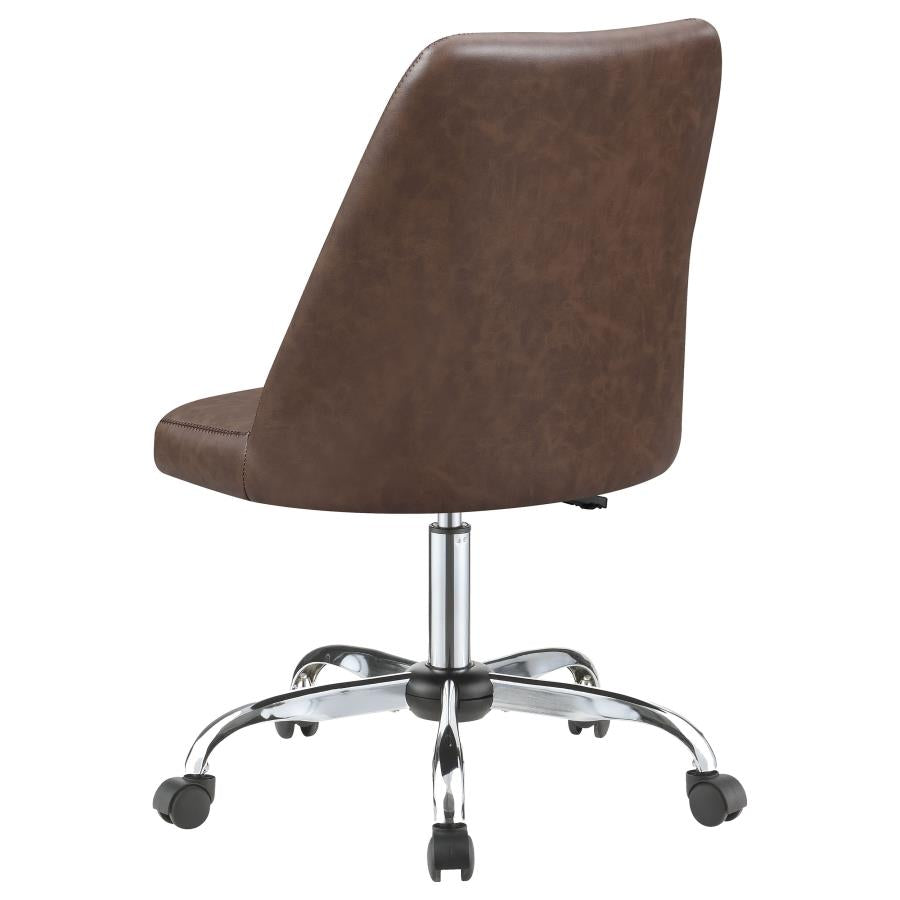 Althea Brown Office Chair - furniture place usa