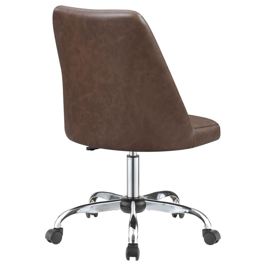 Althea Brown Office Chair - furniture place usa