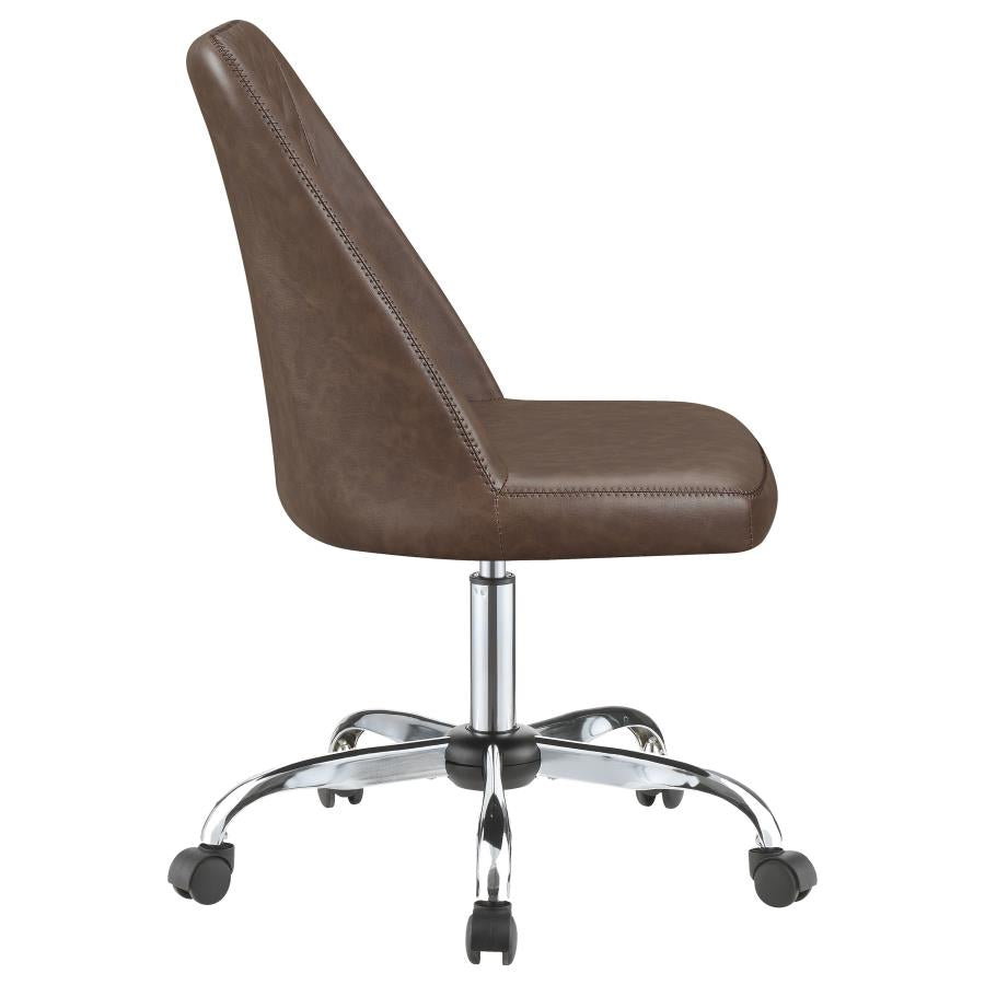 Althea Brown Office Chair - furniture place usa