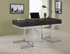 Noorvik Brown Writing Desk - furniture place usa