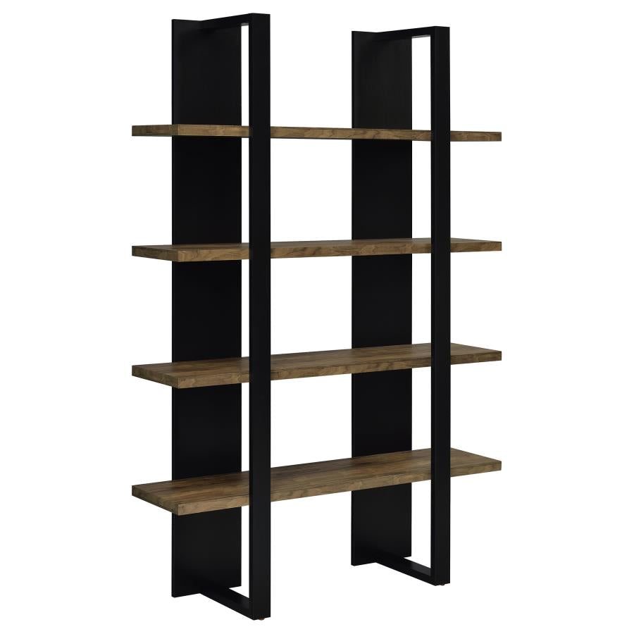 Danbrook Black Bookcase - furniture place usa