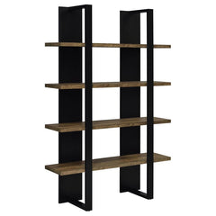 Danbrook Black Bookcase - furniture place usa