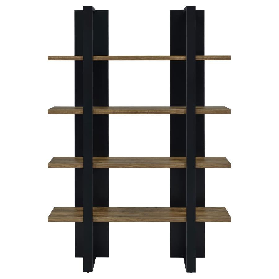 Danbrook Black Bookcase - furniture place usa