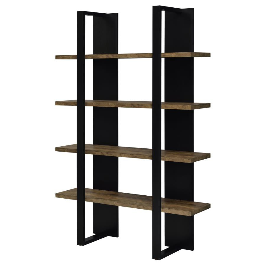 Danbrook Black Bookcase - furniture place usa