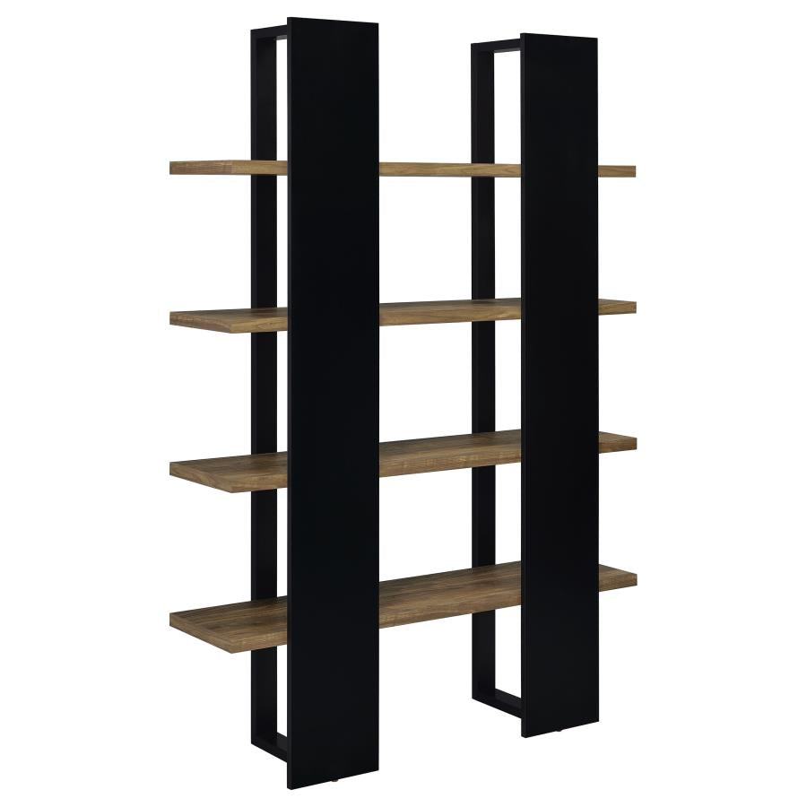 Danbrook Black Bookcase - furniture place usa