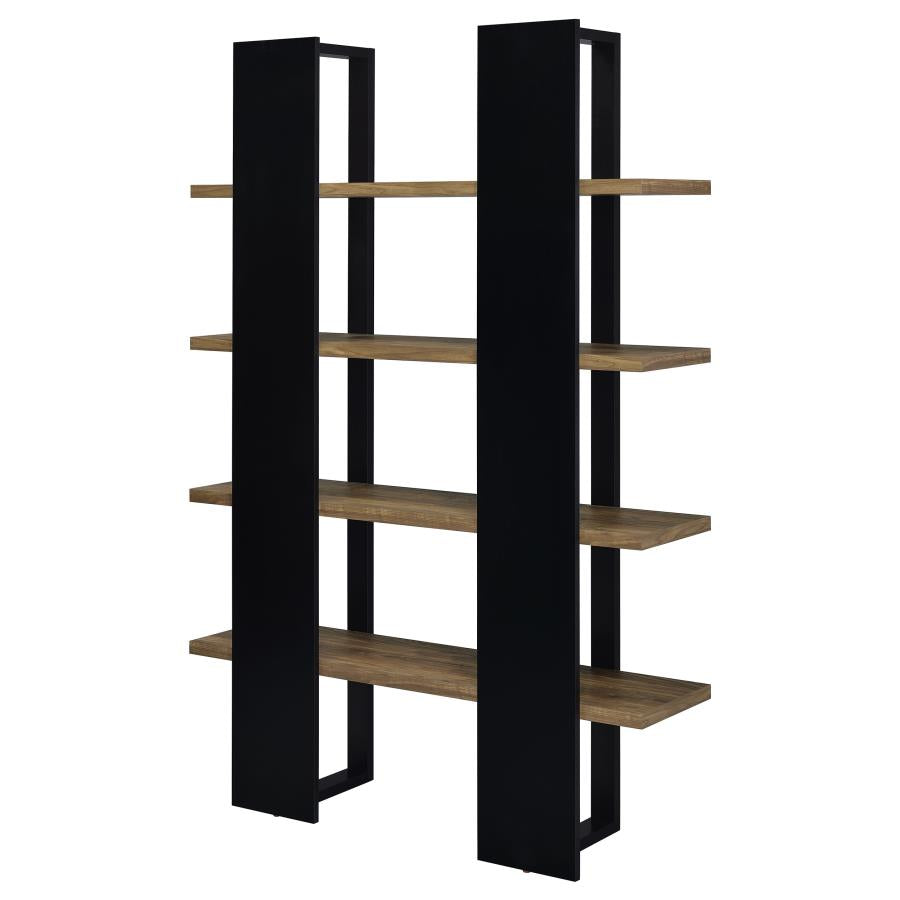 Danbrook Black Bookcase - furniture place usa