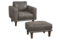 Arroyo Chair and Ottoman - furniture place usa