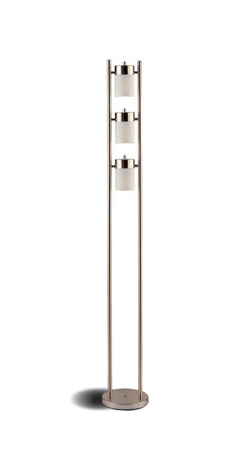 Munson Silver Floor Lamp - furniture place usa