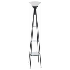 Gianni Black Floor Lamp - furniture place usa