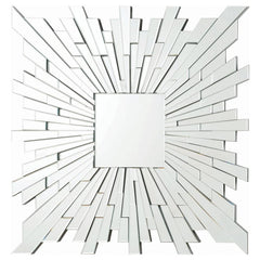 Brantley Silver Wall Mirror - furniture place usa