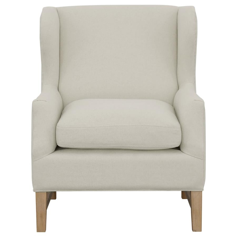 Fleur Beige Accent Chair - furniture place usa