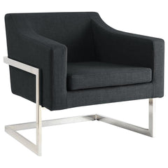 Chris Grey Accent Chair - furniture place usa