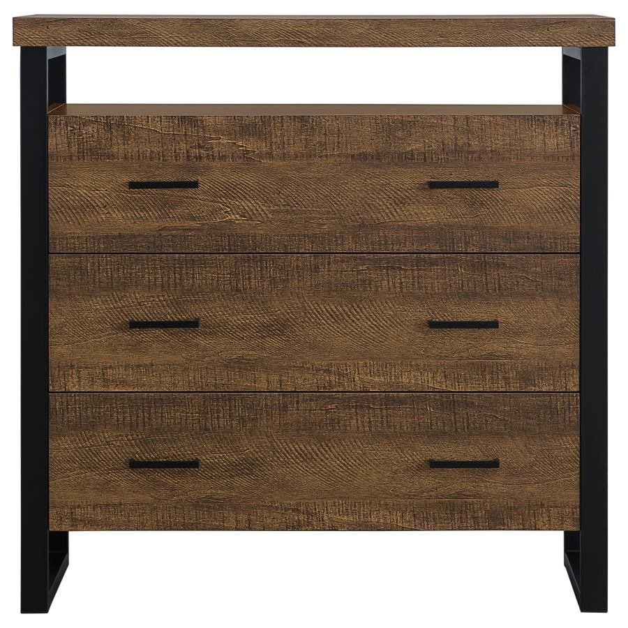 Thompson Brown Accent Cabinet - furniture place usa