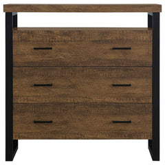 Thompson Brown Accent Cabinet - furniture place usa