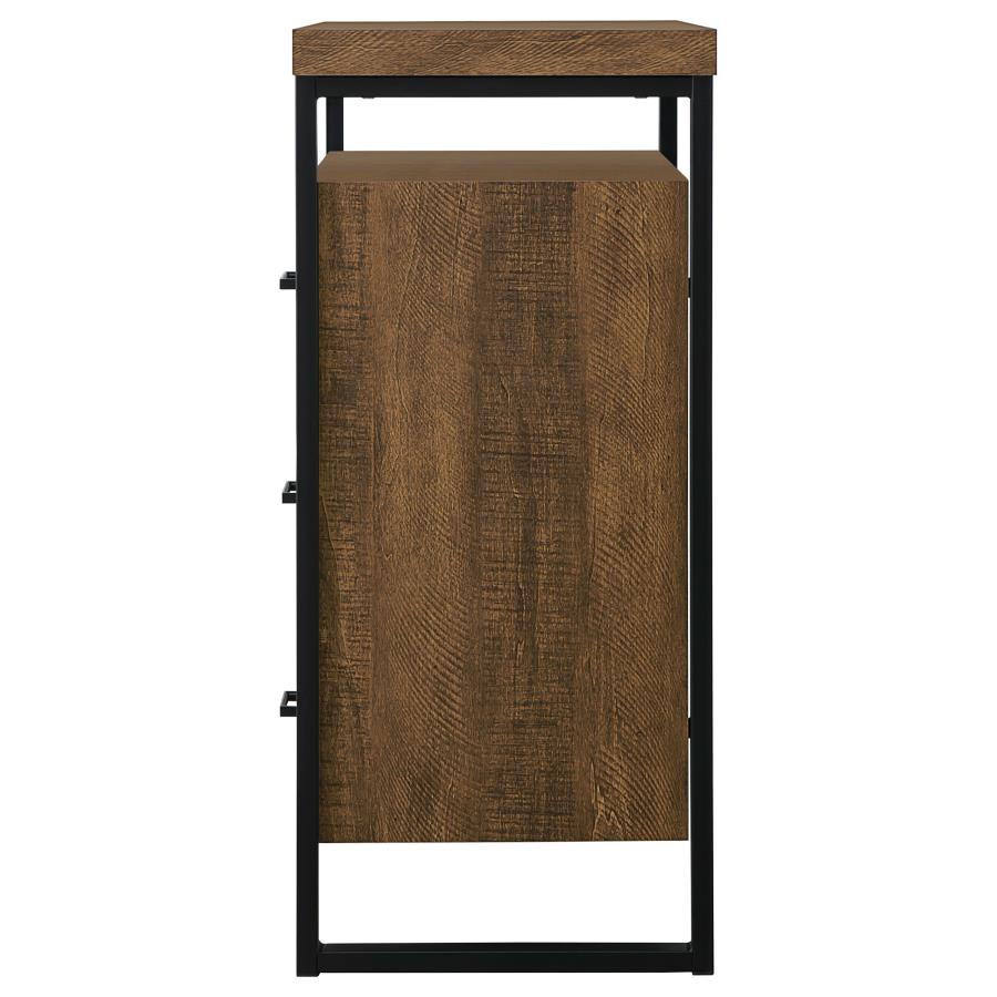 Thompson Brown Accent Cabinet - furniture place usa