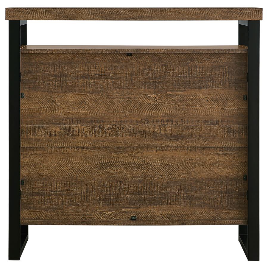 Thompson Brown Accent Cabinet - furniture place usa