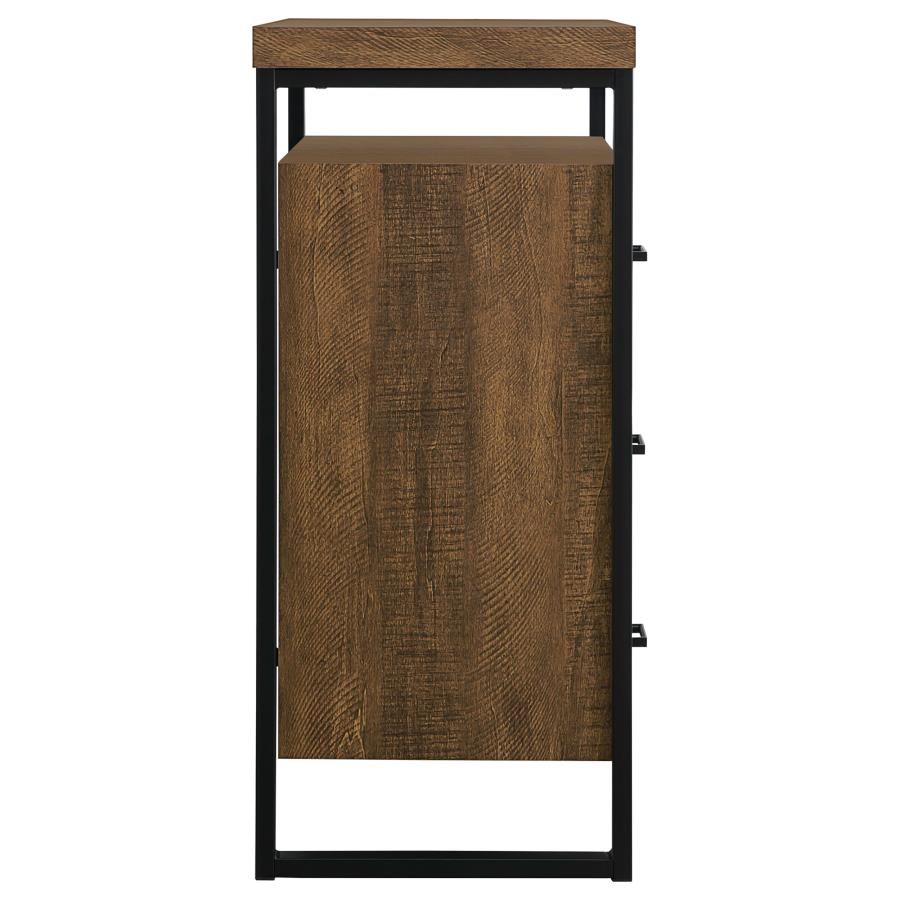 Thompson Brown Accent Cabinet - furniture place usa