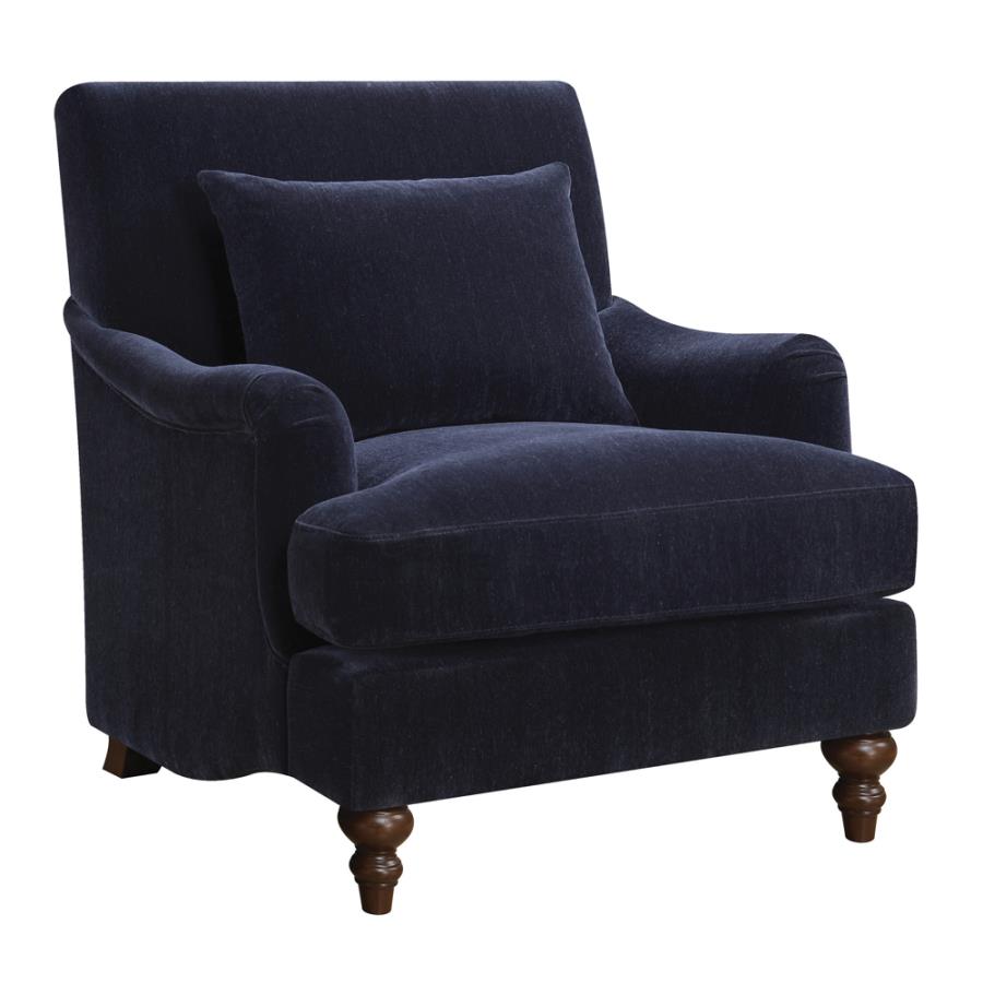 Frodo Blue Accent Chair - furniture place usa