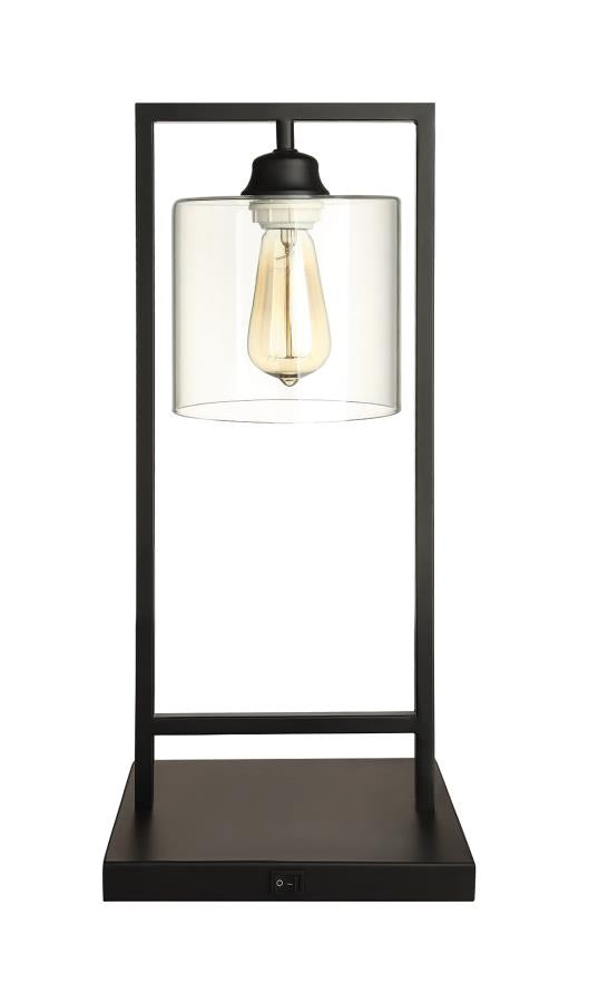 Shoto Black Table Lamp - furniture place usa