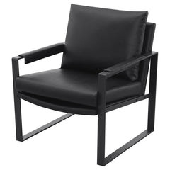 Rosalind Black Accent Chair - furniture place usa